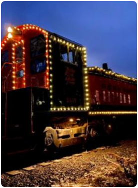 Holiday Decor Railroad Style