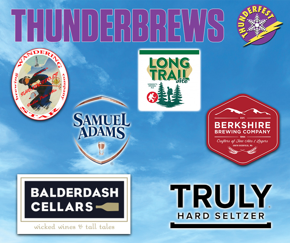 Draft beer, Balderdash Cellars wine, and Truly seltzer available this year at Thunderfest!